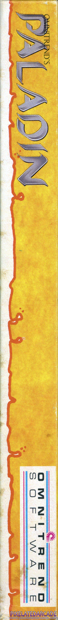 Paladin Cover Art: Left Spine Paladin Cover Art: Left Spine