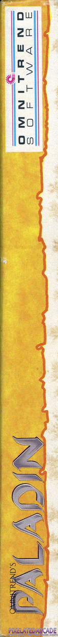 Paladin Cover Art: Right Spine Paladin Cover Art: Right Spine