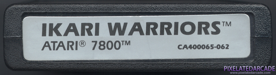Ikari Warriors Cover Art: Top