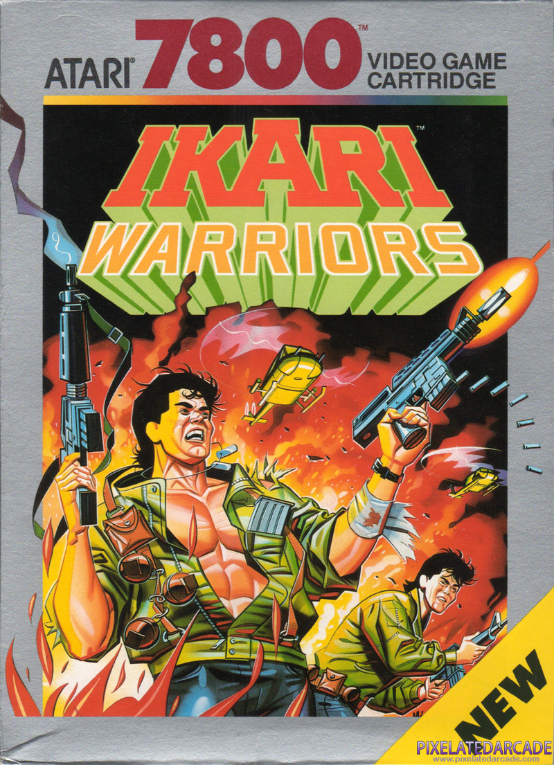 Ikari Warriors Cover Art: 