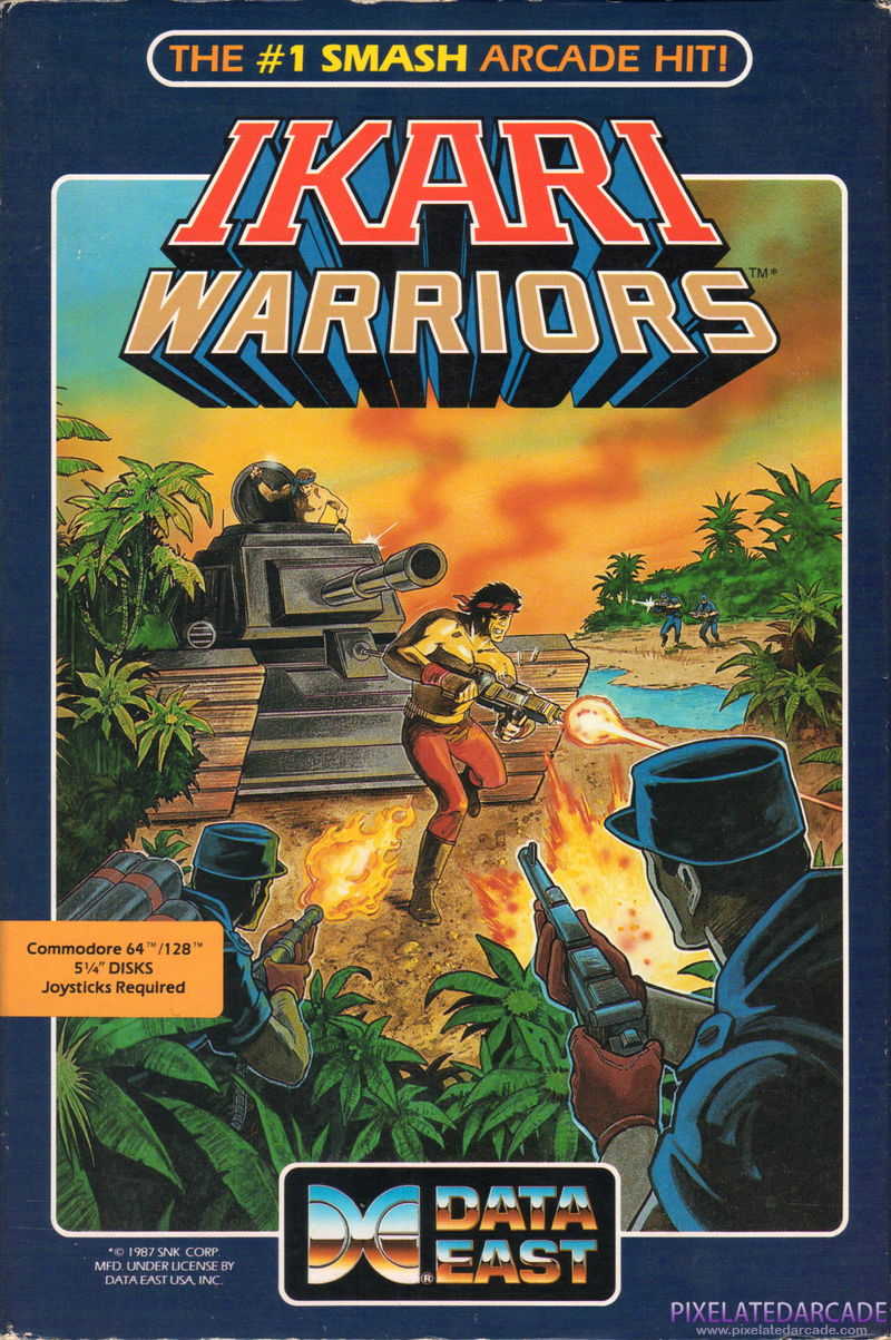 Ikari Warriors Cover Art: 