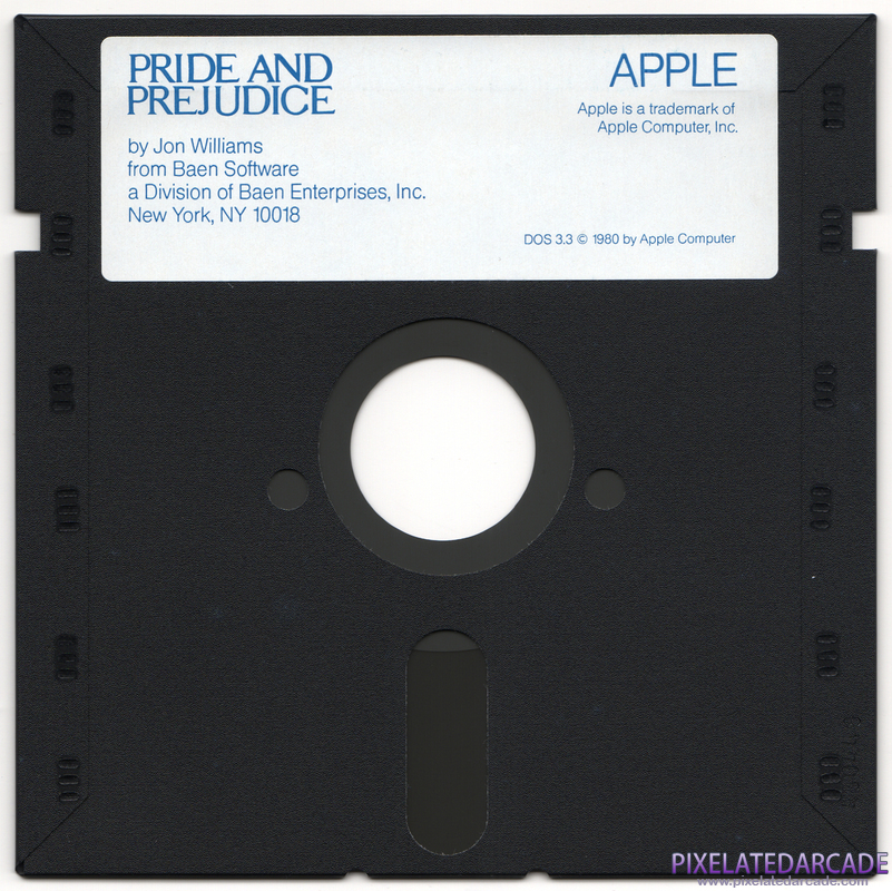 Pride and Prejudice Cover Art: Apple side