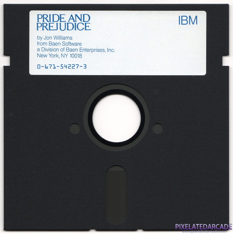 Pride and Prejudice Cover Art: IBM side Pride and Prejudice Cover Art: IBM side