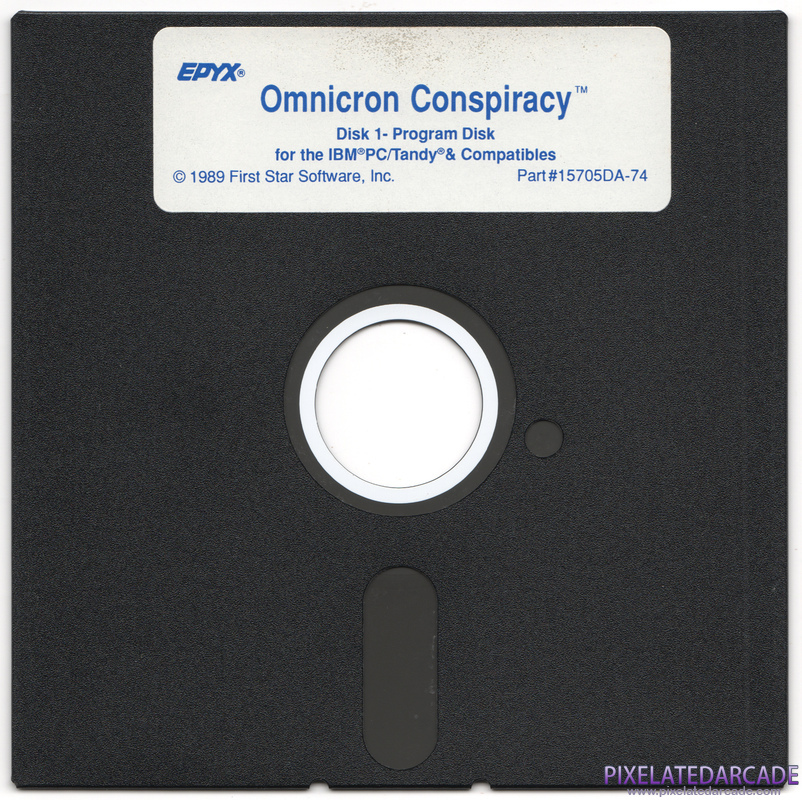 Omnicron Conspiracy Cover Art: Disk 1 of 4 Omnicron Conspiracy Cover Art: Disk 1 of 4