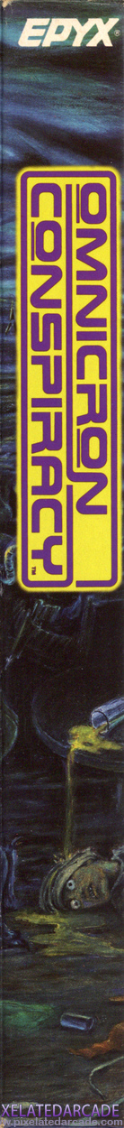 Omnicron Conspiracy Cover Art: Right Spine Omnicron Conspiracy Cover Art: Right Spine