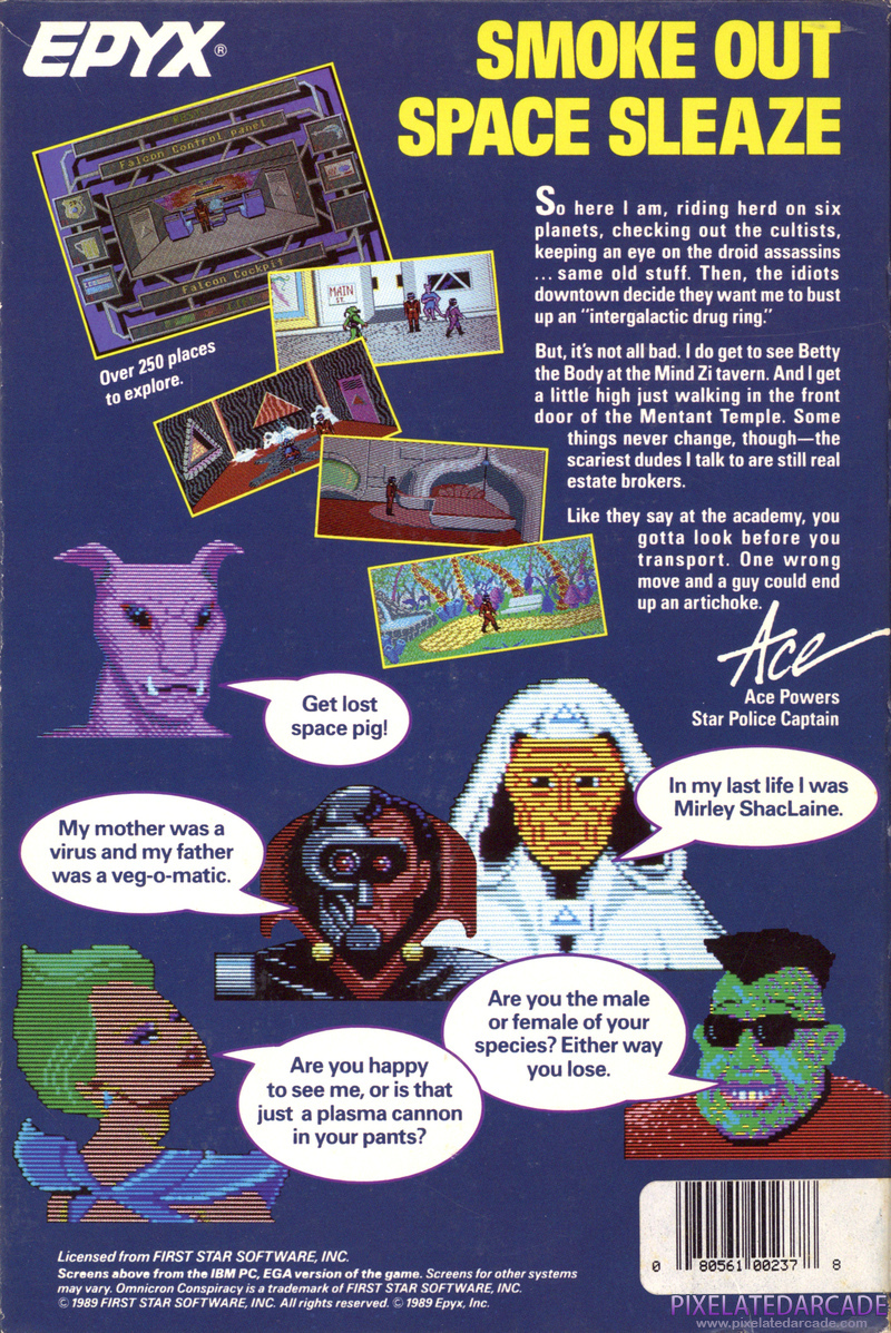 Omnicron Conspiracy Cover Art: 