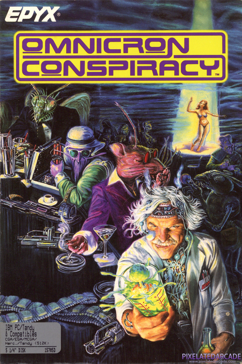 Omnicron Conspiracy Cover Art: Omnicron Conspiracy Cover Art: