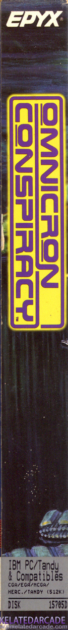Omnicron Conspiracy Cover Art: Left Spine Omnicron Conspiracy Cover Art: Left Spine