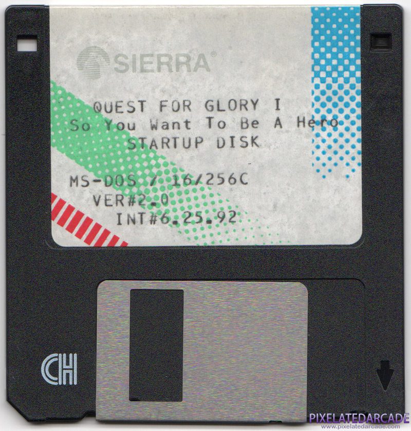 Quest for Glory I: So You Want To Be A Hero Cover Art: Quest for Glory I: So You Want To Be A Hero Cover Art:
