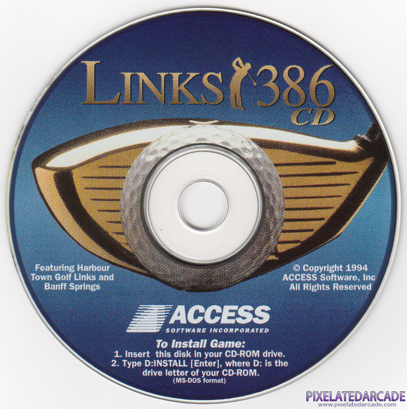 Links 386 CD Cover Art: Links 386 CD Cover Art: