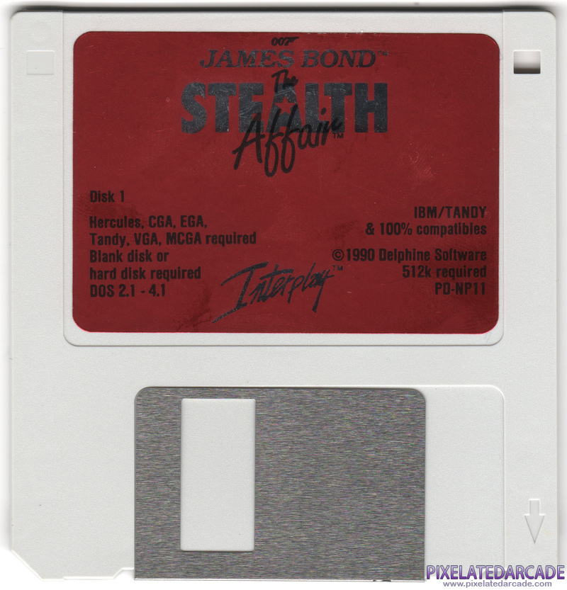 James Bond: The Stealth Affair Cover Art: Disk 1 of 3 James Bond: The Stealth Affair Cover Art: Disk 1 of 3
