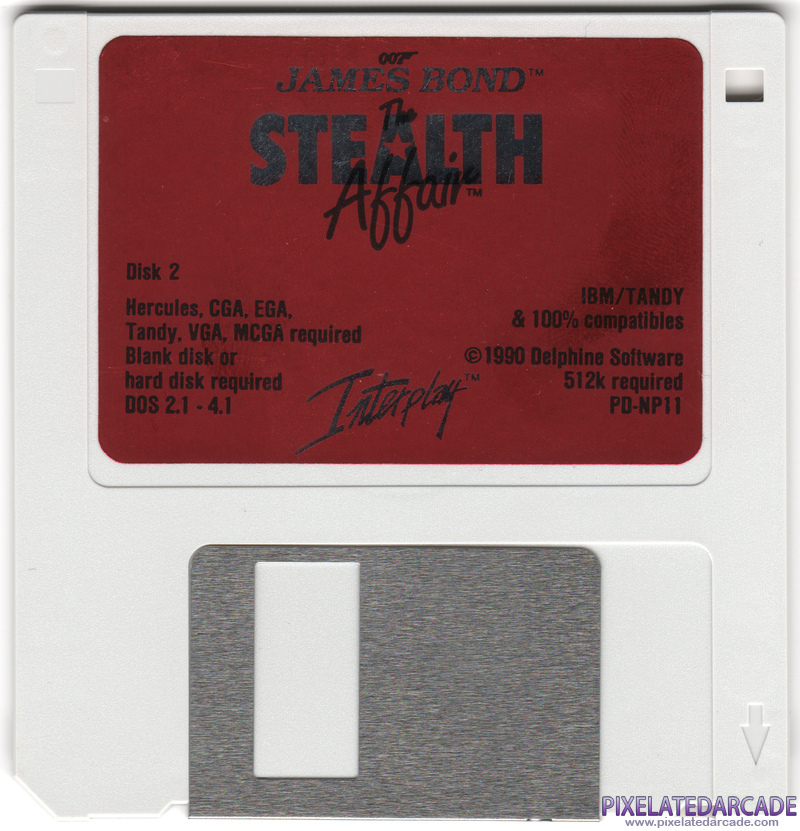 James Bond: The Stealth Affair Cover Art: Disk 2 of 3 James Bond: The Stealth Affair Cover Art: Disk 2 of 3