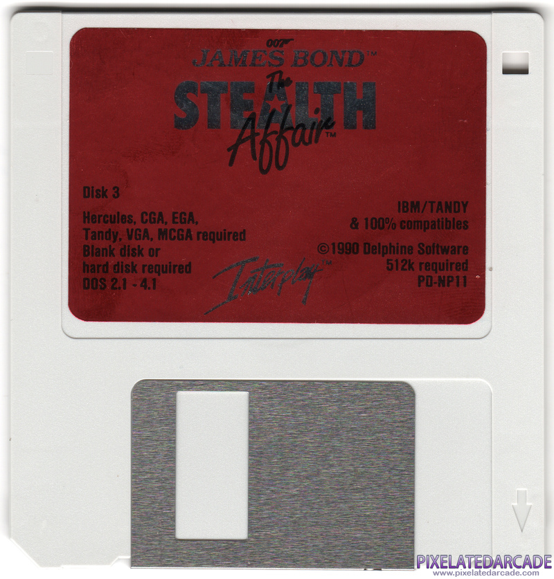 James Bond: The Stealth Affair Cover Art: Disk 3 of 3 James Bond: The Stealth Affair Cover Art: Disk 3 of 3
