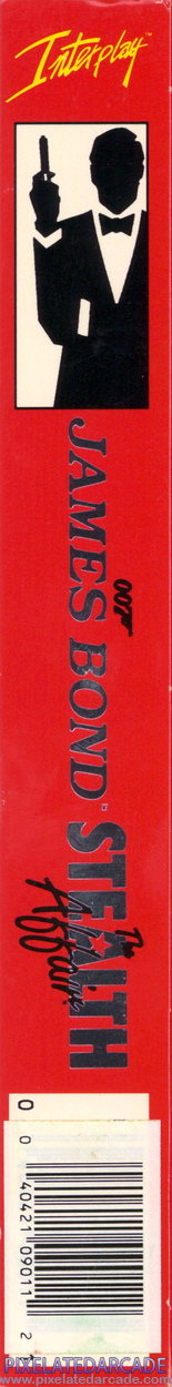 James Bond: The Stealth Affair Cover Art: Right Spine James Bond: The Stealth Affair Cover Art: Right Spine