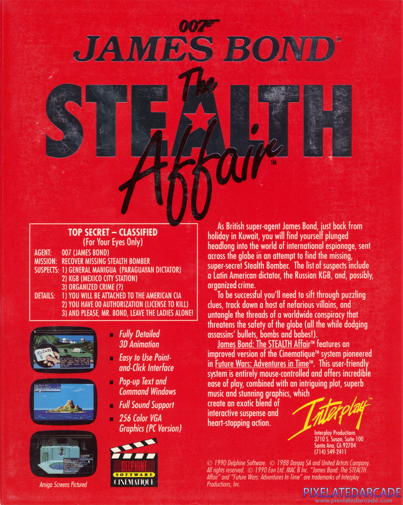 James Bond: The Stealth Affair Cover Art: James Bond: The Stealth Affair Cover Art:
