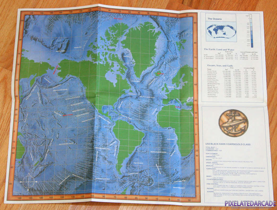 Code-Name: Iceman Cover Art: Submarine navigation chart Code-Name: Iceman Cover Art: Submarine navigation chart