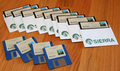 Photo - 3.5" and 5.25" disks