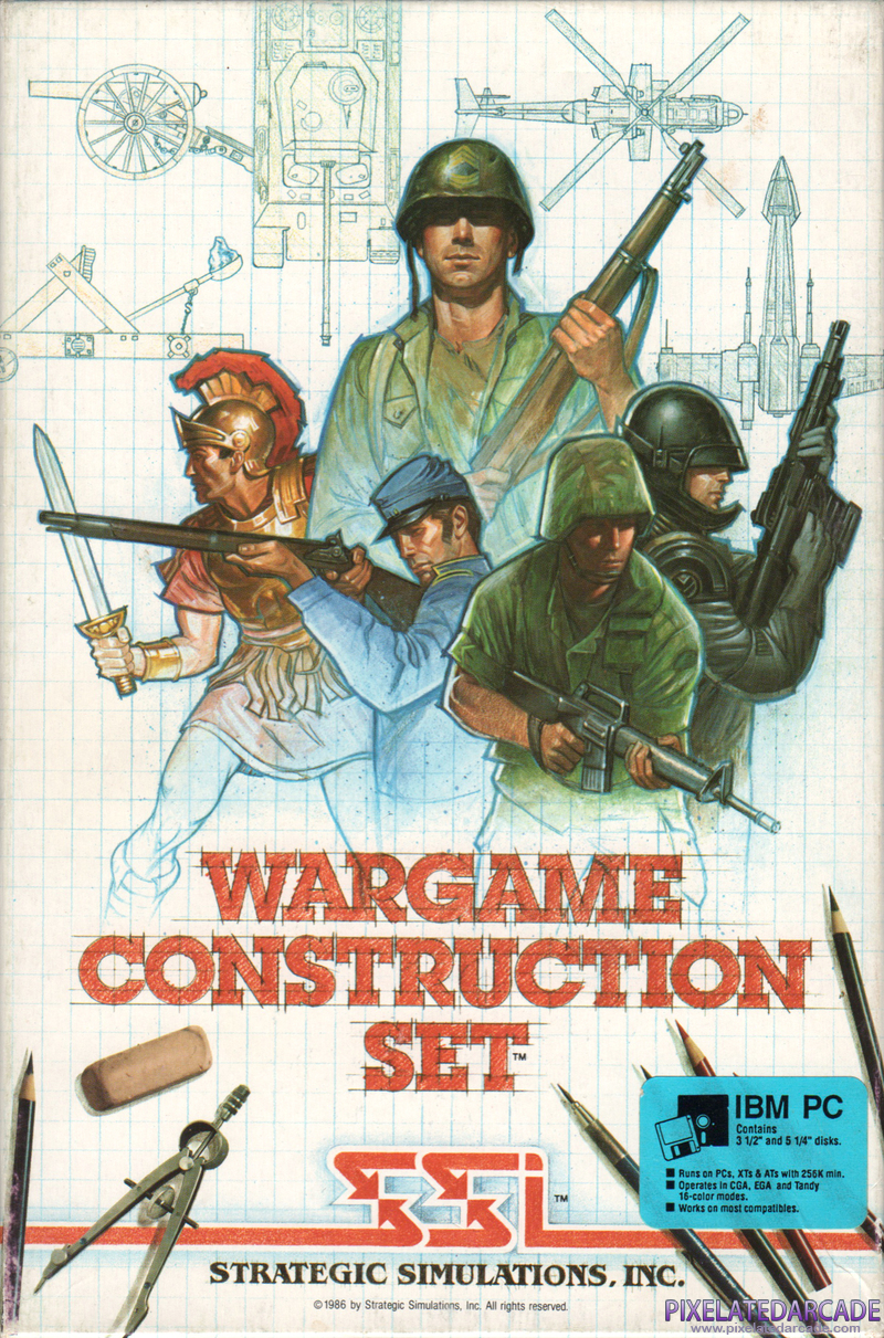 Wargame Construction Set Cover Art: Wargame Construction Set Cover Art: