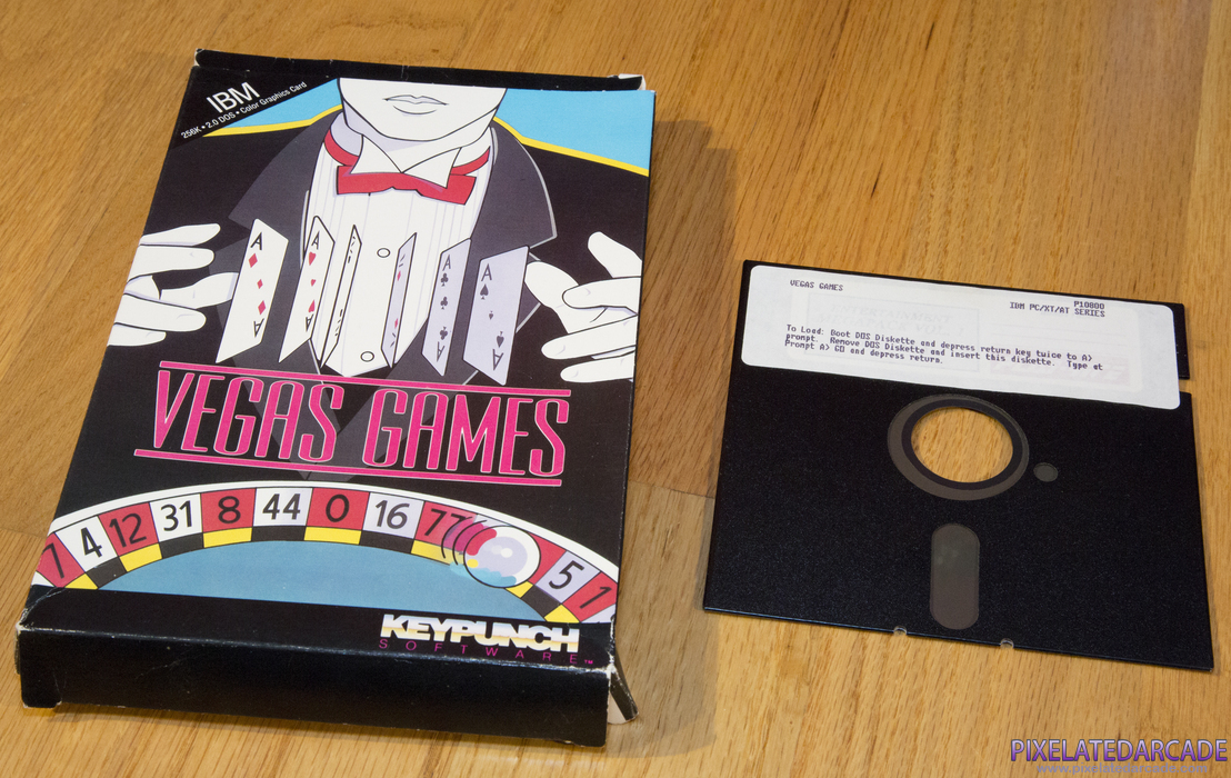 Vegas Games Cover Art: Box and Disk Vegas Games Cover Art: Box and Disk