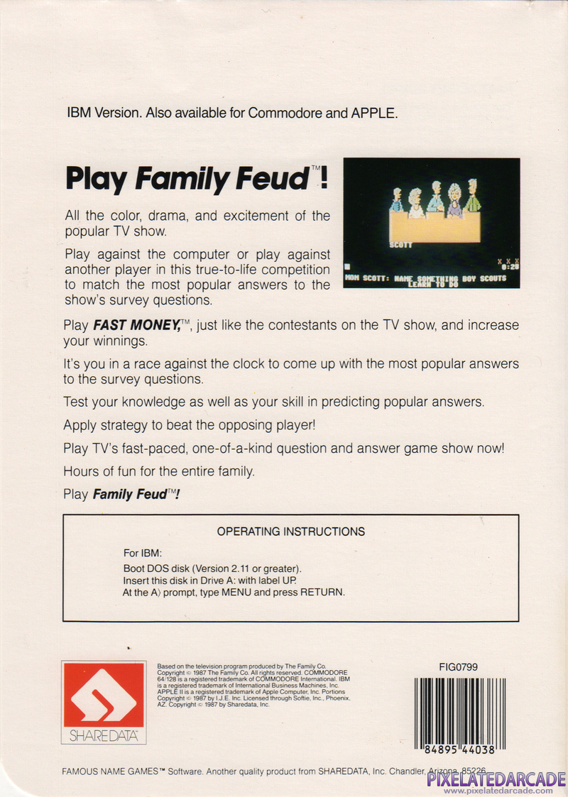 Family Feud Cover Art: Family Feud Cover Art:
