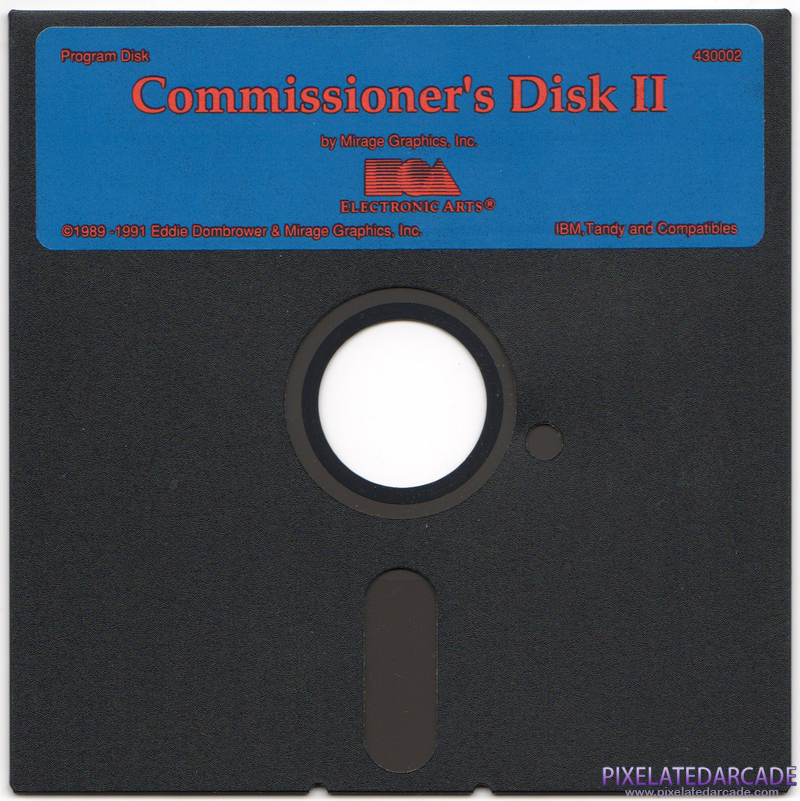 Earl Weaver Baseball II Cover Art: Commissioner's Disk II - Disk 1 of 2 Earl Weaver Baseball II Cover Art: Commissioner's Disk II - Disk 1 of 2