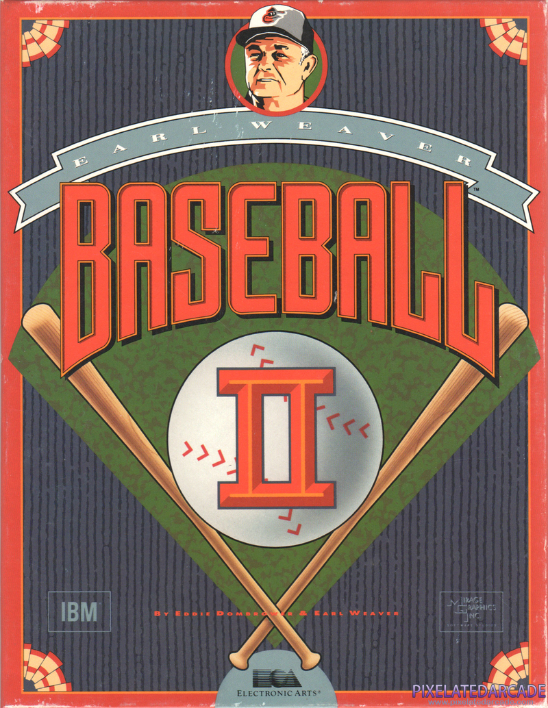 Earl Weaver Baseball II Cover Art: 