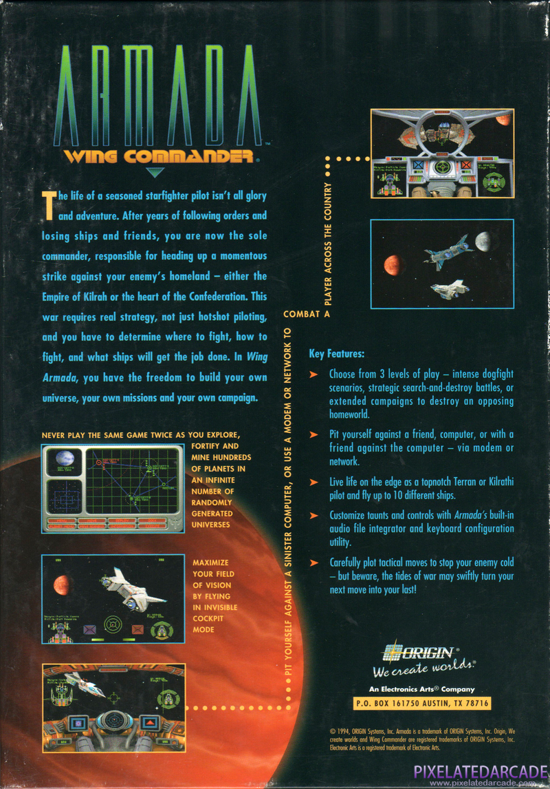 Wing Commander: Armada Cover Art: 