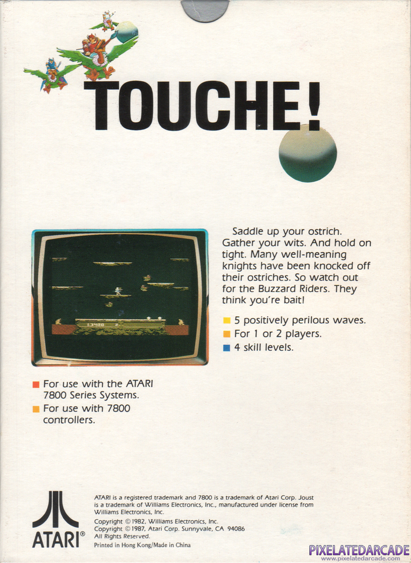 Joust Cover Art: Joust Cover Art: