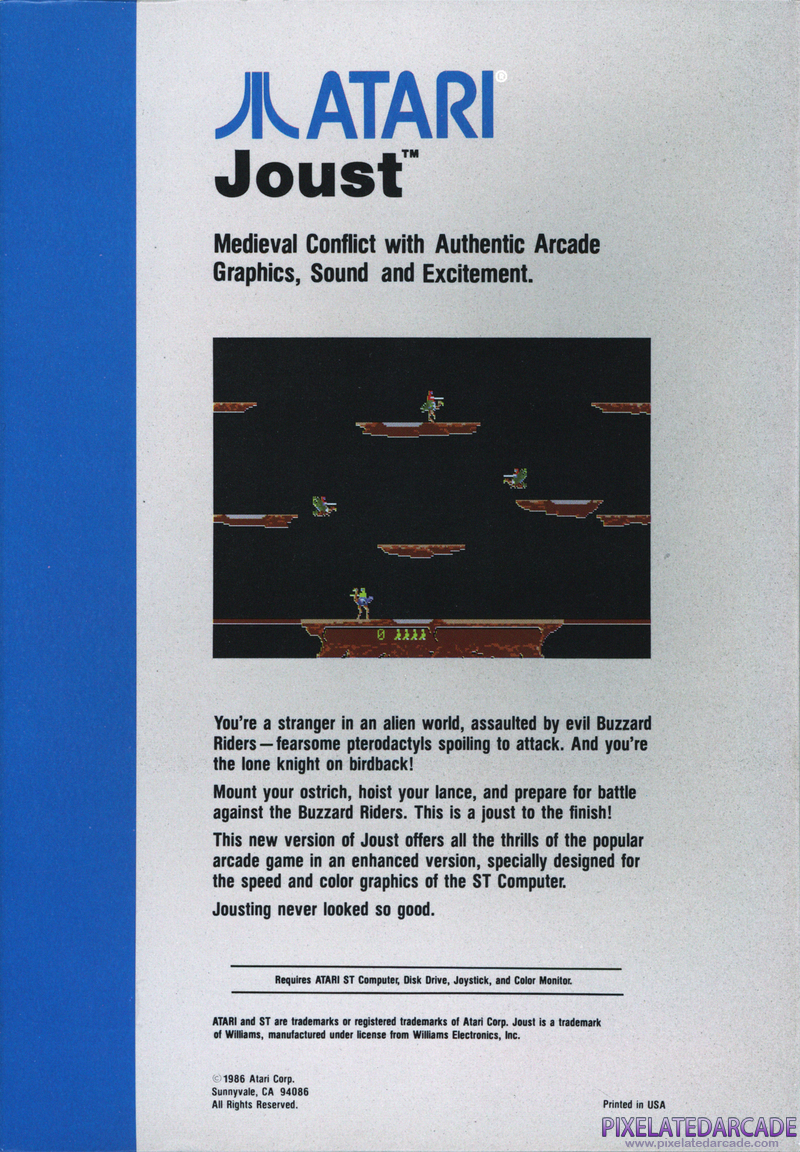 Joust Cover Art: Joust Cover Art: