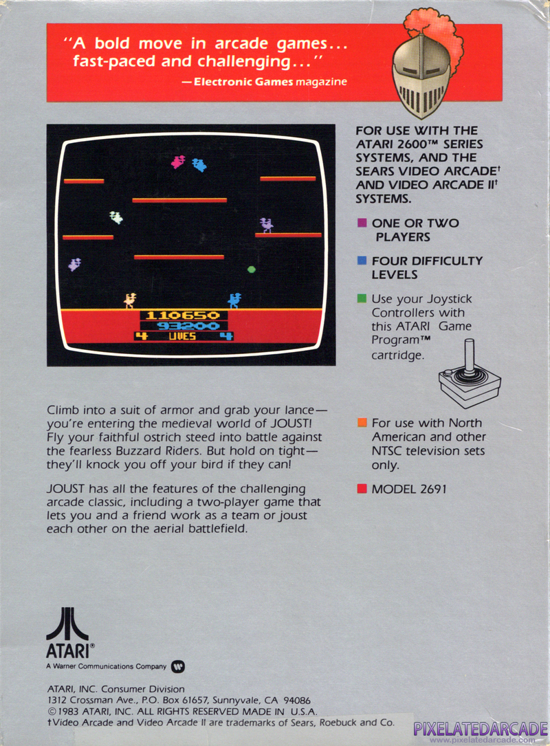 Joust Cover Art: Joust Cover Art: