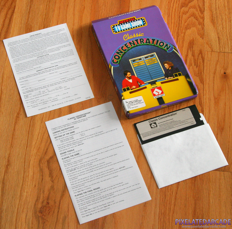 Classic Concentration Cover Art: Box and contents