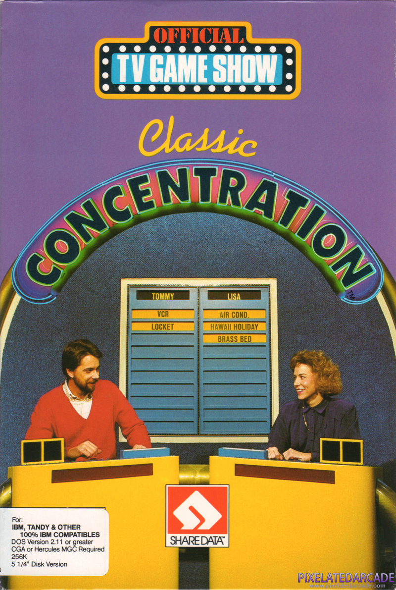 Classic Concentration Cover Art: Classic Concentration Cover Art: