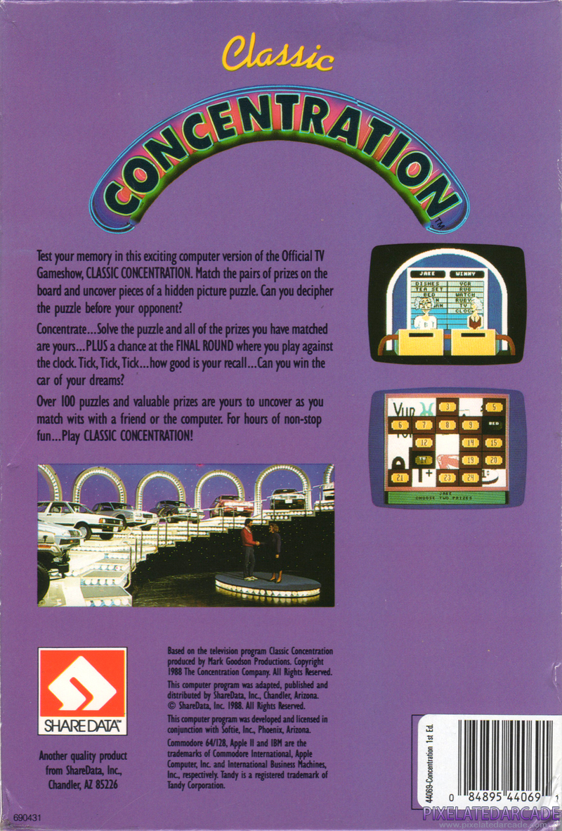 Classic Concentration Cover Art: Classic Concentration Cover Art: