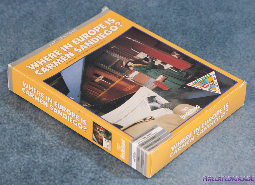 Where in Europe is Carmen Sandiego? Cover Art: Box