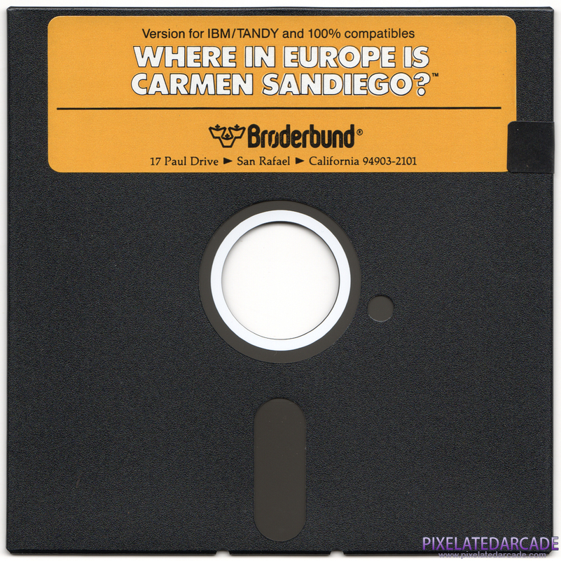 Where in Europe is Carmen Sandiego? Cover Art: 