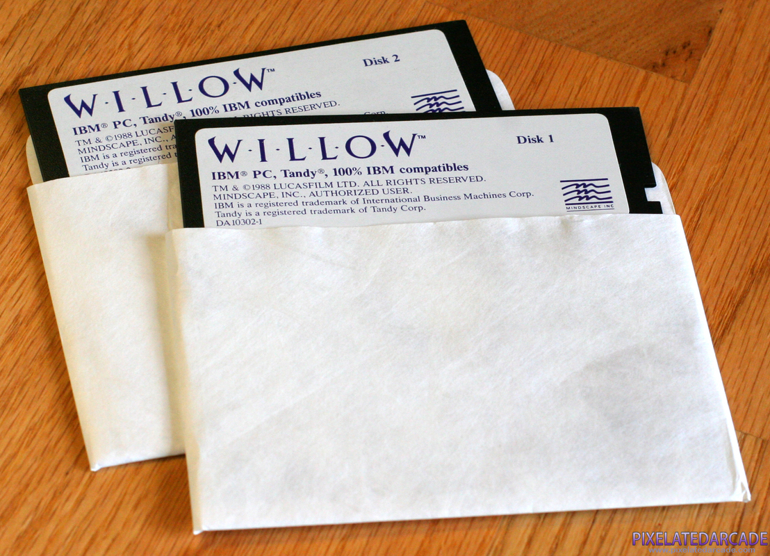 Willow Cover Art: Willow game disks