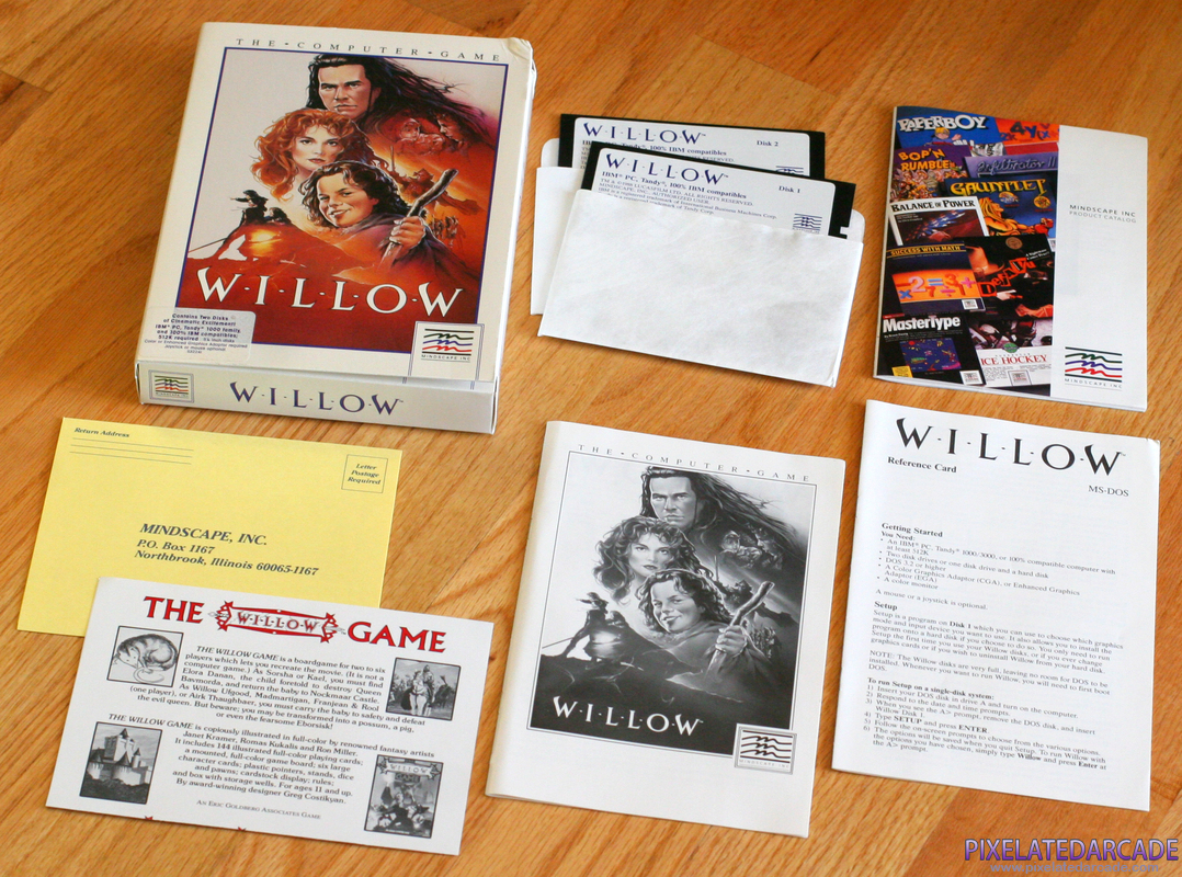 Willow Cover Art: Willlow box and contents