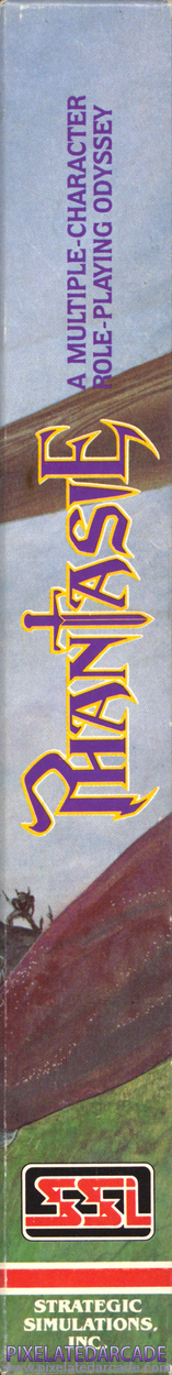 Phantasie Cover Art: Right Spine