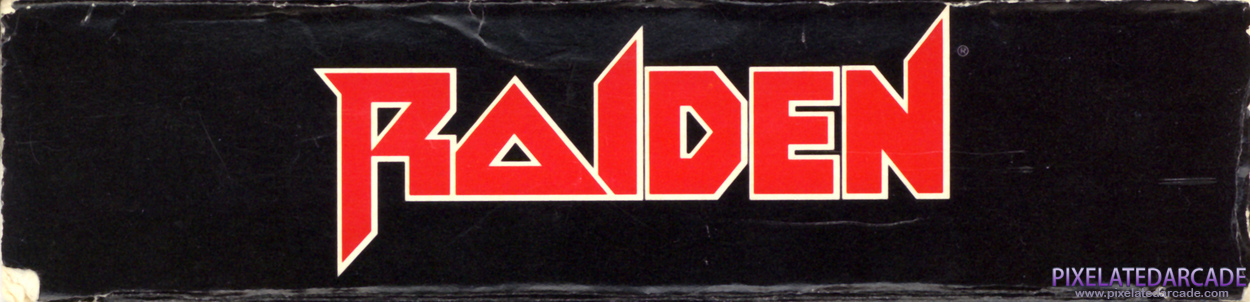 Raiden Cover Art: Bottom Spine