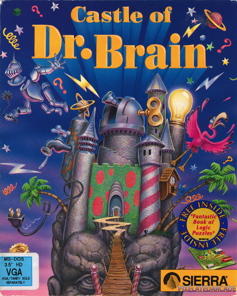 Castle of Dr. Brain Cover Art: Castle of Dr. Brain Cover Art: