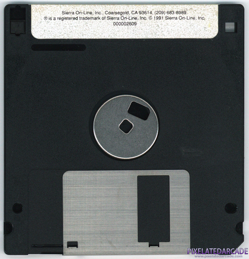Castle of Dr. Brain Cover Art: Disk 1 of 2 - Back Castle of Dr. Brain Cover Art: Disk 1 of 2 - Back