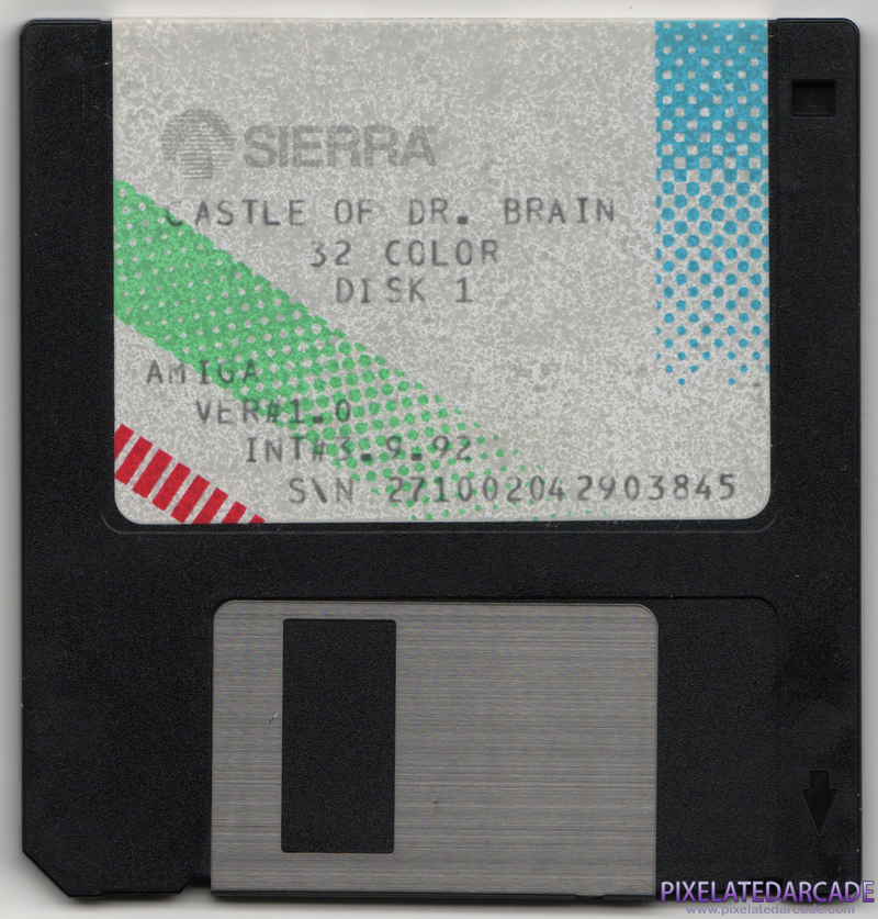 Castle of Dr. Brain Cover Art: Disk 3 of 4 - Front Castle of Dr. Brain Cover Art: Disk 3 of 4 - Front