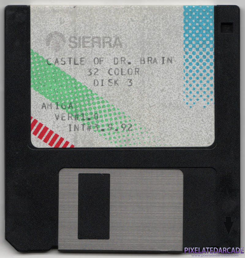 Castle of Dr. Brain Cover Art: Disk 4 of 4 - Front Castle of Dr. Brain Cover Art: Disk 4 of 4 - Front