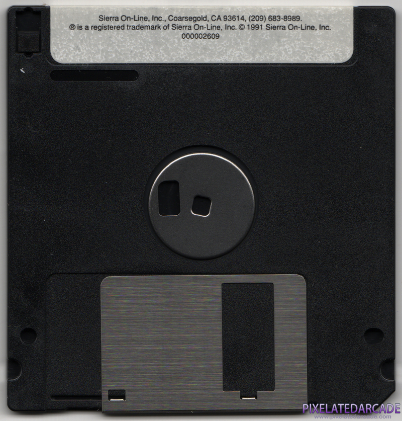 Castle of Dr. Brain Cover Art: Disk 1 of 4 - Back Castle of Dr. Brain Cover Art: Disk 1 of 4 - Back