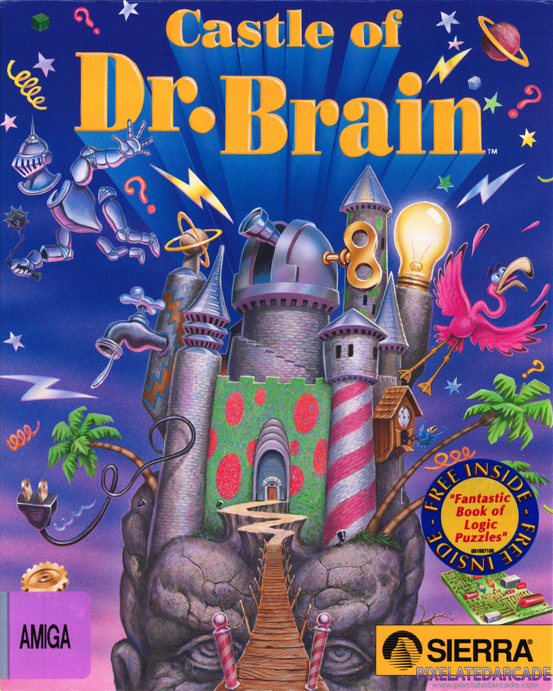 Castle of Dr. Brain Cover Art: Castle of Dr. Brain Cover Art: