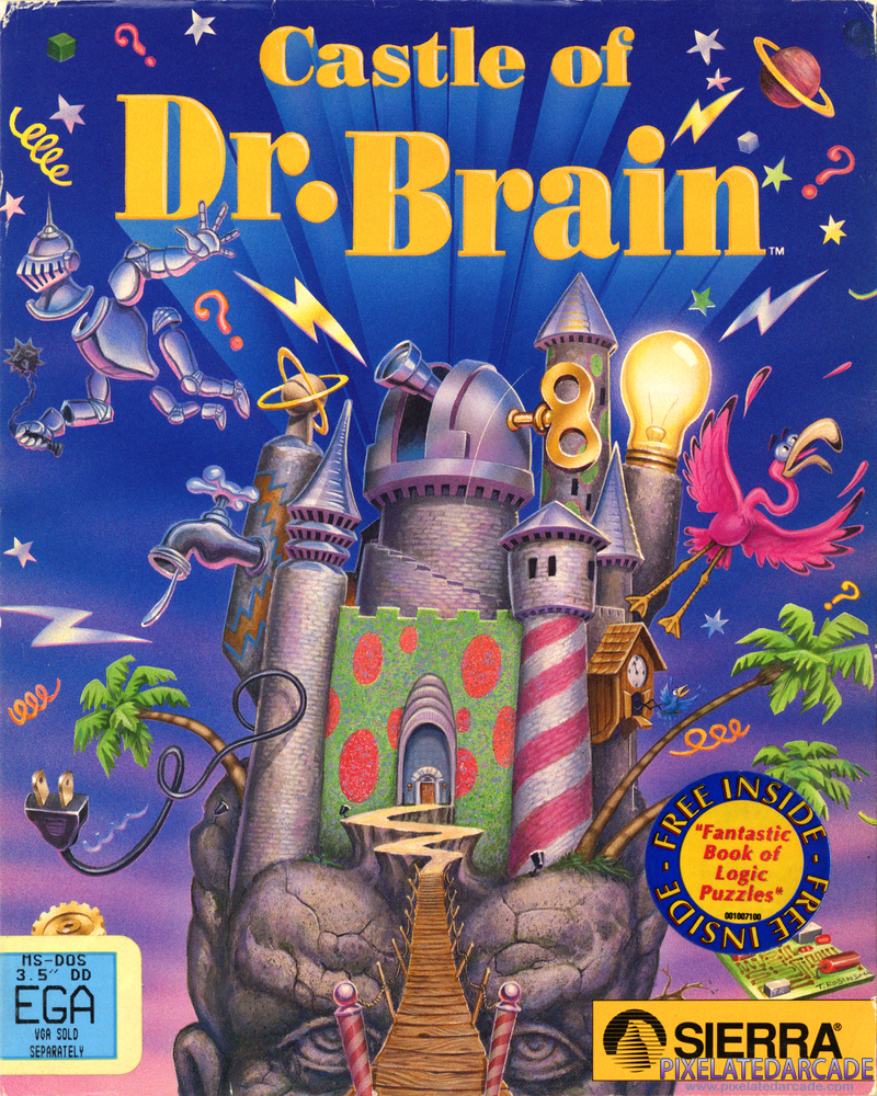 Castle of Dr. Brain Cover Art: Castle of Dr. Brain Cover Art: