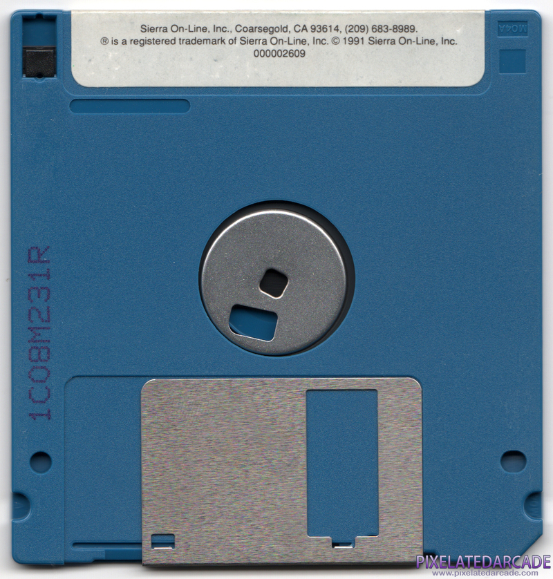 Castle of Dr. Brain Cover Art: Disk 1 of 3 - Back Castle of Dr. Brain Cover Art: Disk 1 of 3 - Back