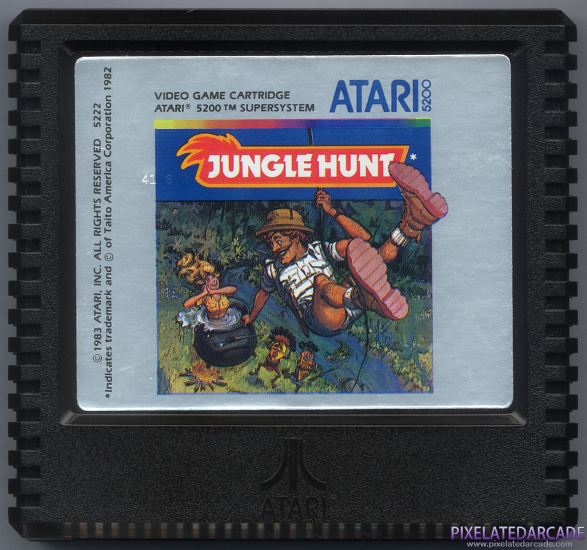 Jungle Hunt Cover Art: Front Jungle Hunt Cover Art: Front