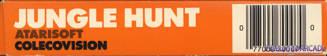 Jungle Hunt Cover Art: Bottom Spine Jungle Hunt Cover Art: Bottom Spine
