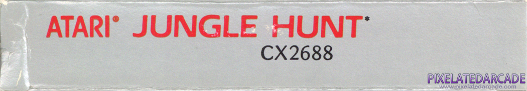 Jungle Hunt Cover Art: Bottom Spine Jungle Hunt Cover Art: Bottom Spine